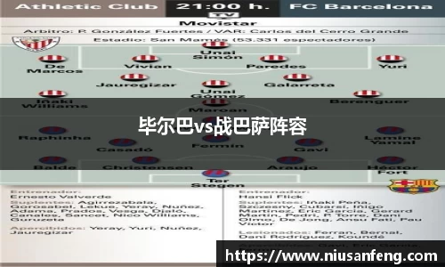 毕尔巴vs战巴萨阵容